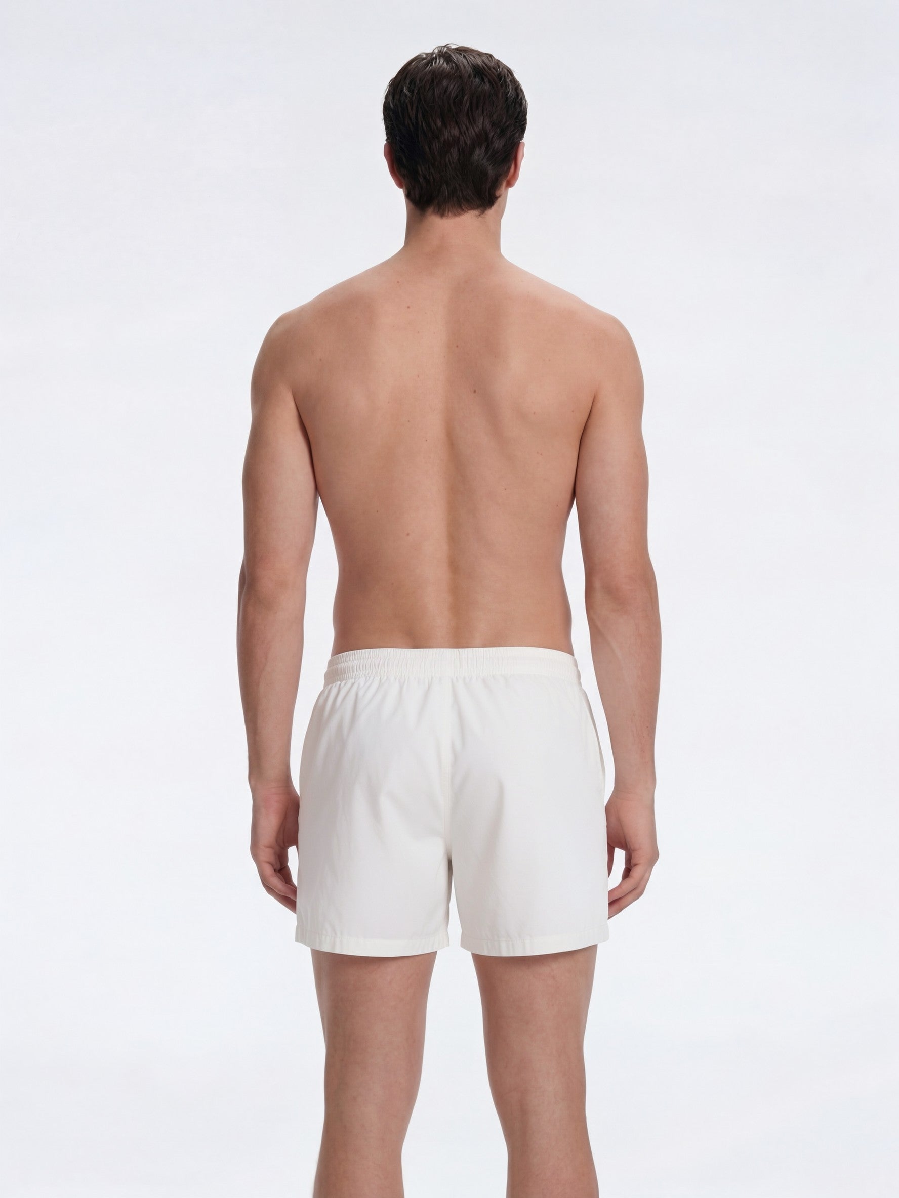 Louis White Quick-Dry Swim Shorts | Moeva | Shorts | Each week unveils new pieces—luxury swimwear, fluid resort silhouettes, and elevated summer-to-evening essentials designed to carry you from coastal escapes to city nights.