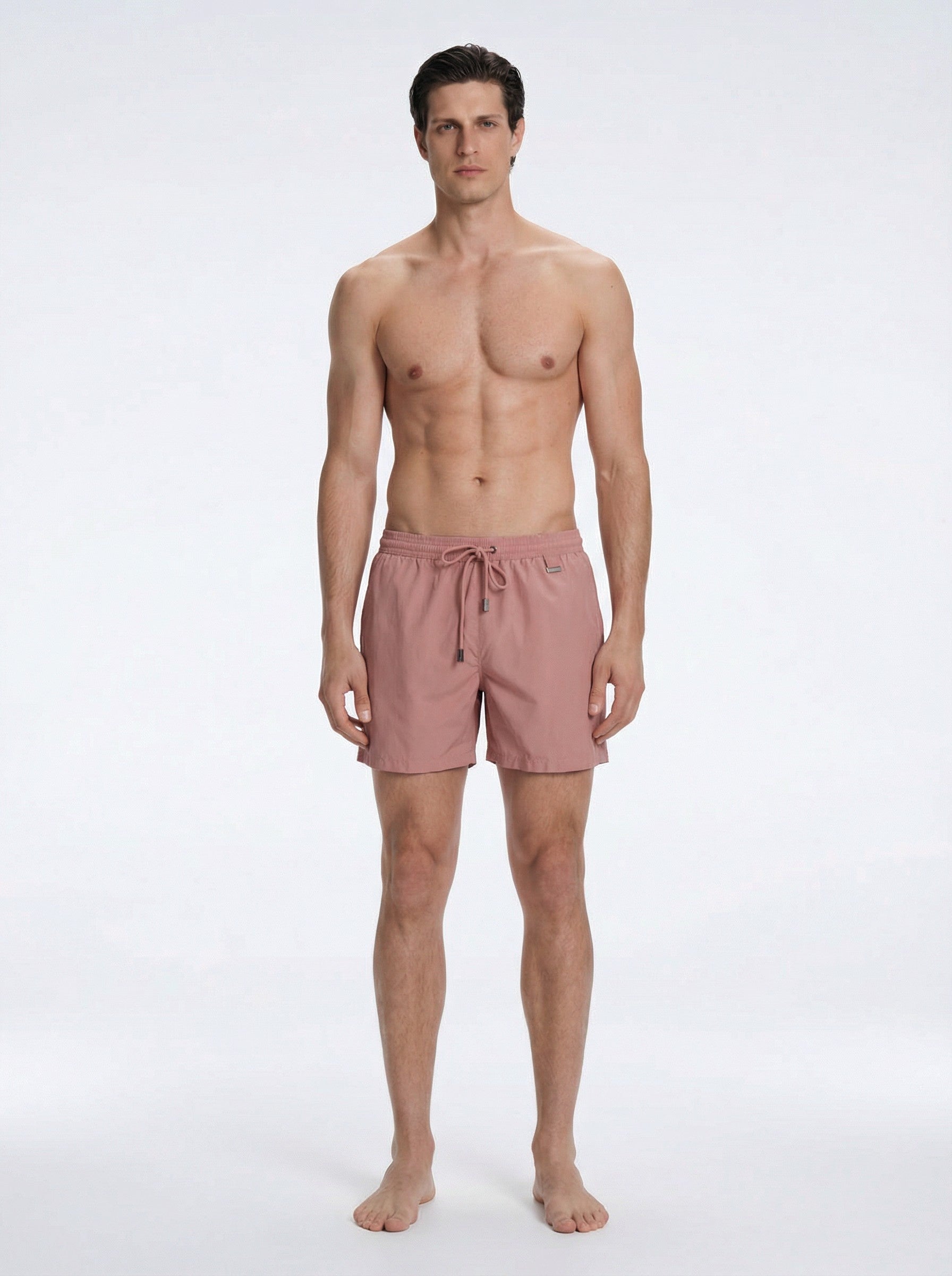 Louis Old Rose Quick-Dry Swim Shorts | Moeva | Shorts | Each week unveils new pieces—luxury swimwear, fluid resort silhouettes, and elevated summer-to-evening essentials designed to carry you from coastal escapes to city nights.