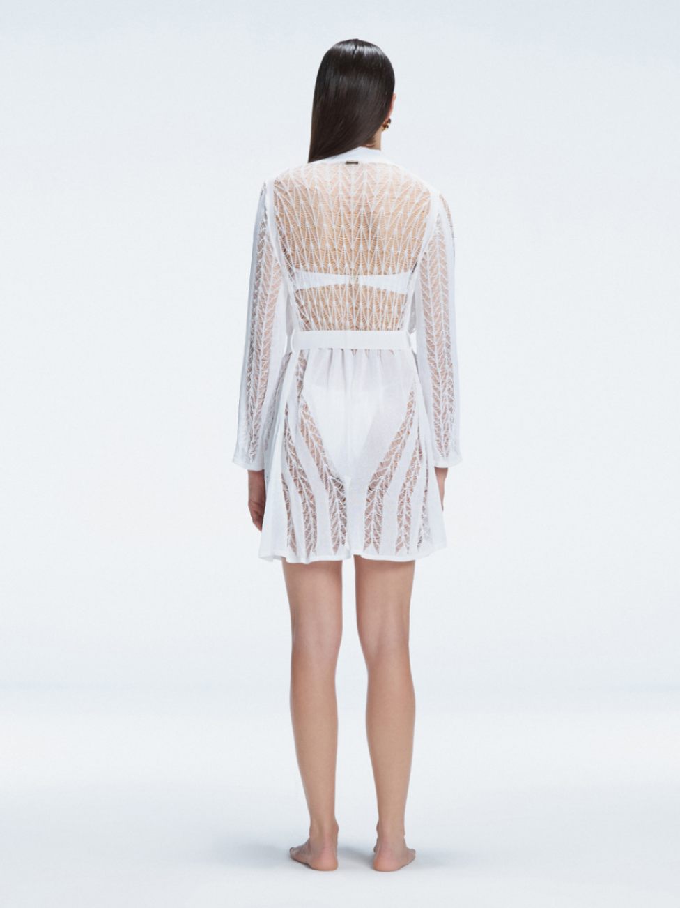 Chantel Long Sleeve Knit Mini Kaftan | Moeva | Kaftan | Each week unveils new pieces—luxury swimwear, fluid resort silhouettes, and elevated summer-to-evening essentials designed to carry you from coastal escapes to city nights.